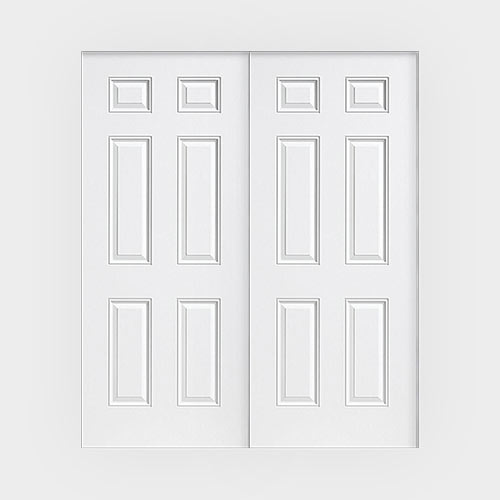 Double Vinyl Doors - Marten Portable Buildings