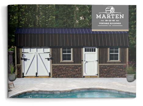 Brochure for Marten Portable Buildings Of Watseka, Illinois