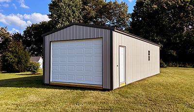 Marten Portable Buildings Commercial Garage