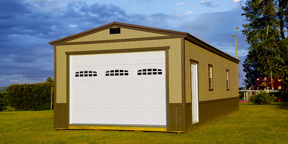 Commercial Garage - Marten Portable Buildings Illinois