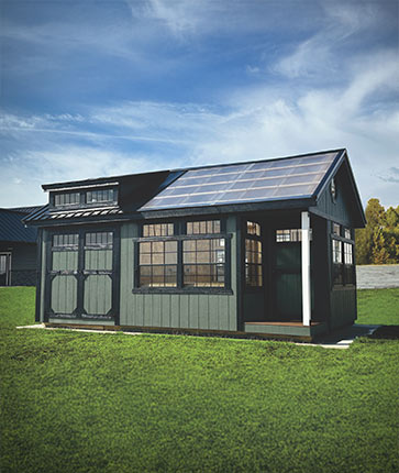 Cottage Greenhouse Style - Marten Portable Buildings Illinois