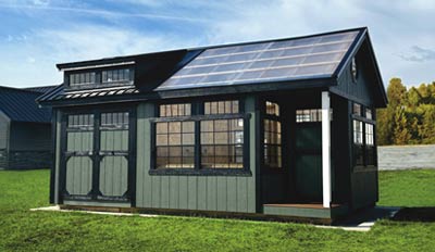 Marten Portable Buildings Cottage Greenhouse