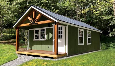Marten Portable Buildings Lincoln Cabin