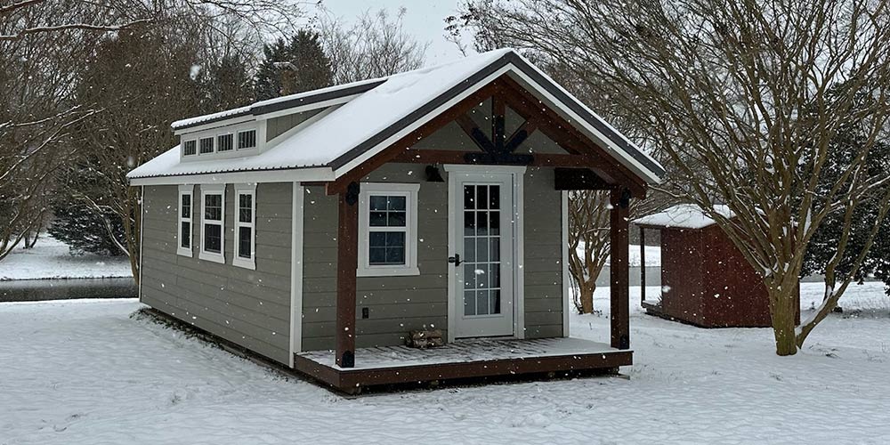Lincoln Cabin Style - Marten Portable Buildings Illinois